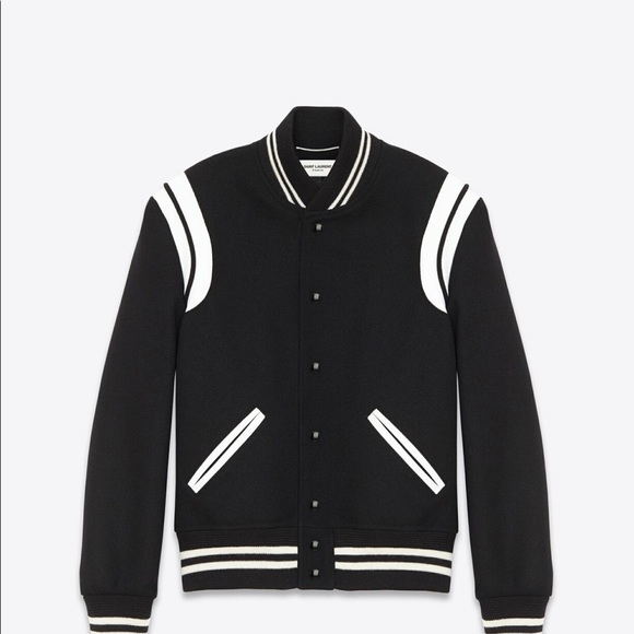 Saint Laurent Baseball Jacket for Men - Picture 3 of 3